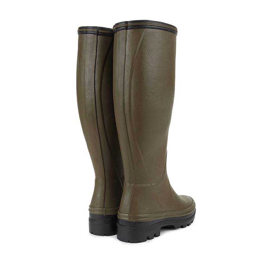 Le Chameau Tall Wellington Boots | Women'S Giverny Jersey Lined Boot