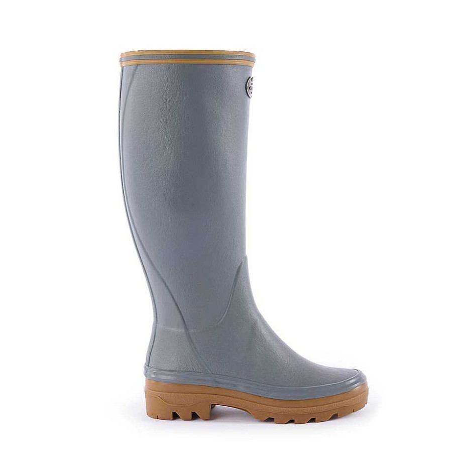 Le Chameau Tall Wellington Boots | Women'S Giverny Jersey Lined Boot