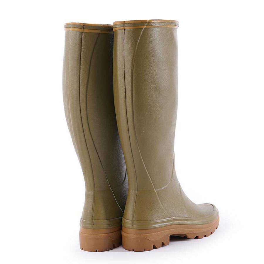 Le Chameau Tall Wellington Boots | Women'S Giverny Jersey Lined Boot