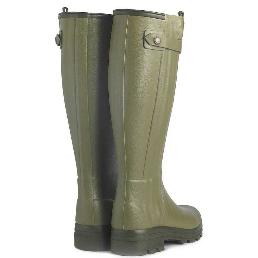 Le Chameau Tall Wellington Boots | Women'S Chasseur Leather Lined Boot