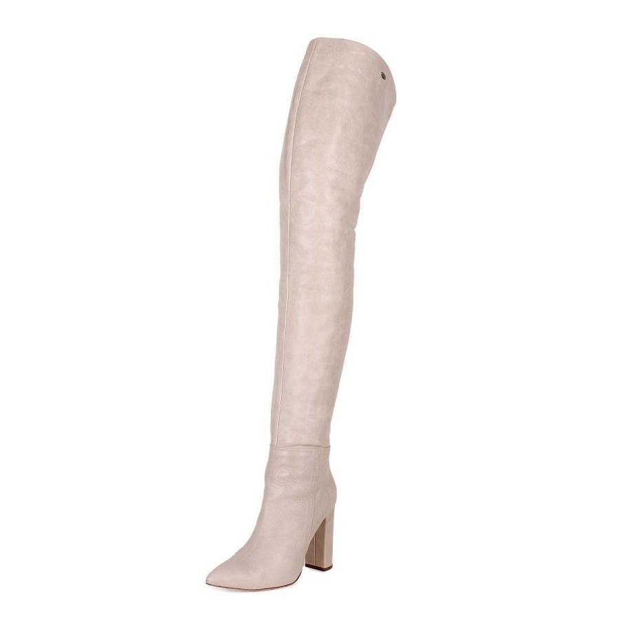 Fernando Berlin Everyday Darlings | Thigh High Boots With Block Heels Standard Size