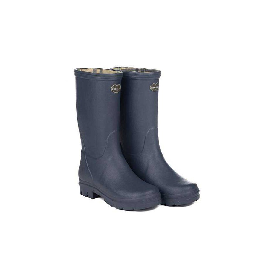 Le Chameau Children'S Boots | Children'S Petite Aventure Jersey Lined Boot Children