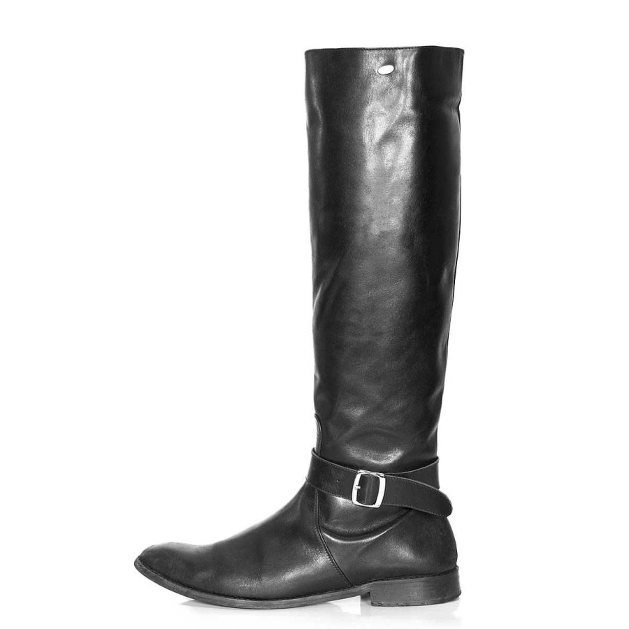 Fernando Berlin Everyday Darlings | Men'S Boots Knee High With Strap Standard Size