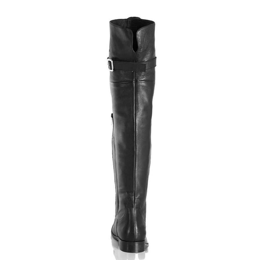 Fernando Berlin Everyday Darlings | Classic Over-The-Knee Boots With Strap Flat Standard Size