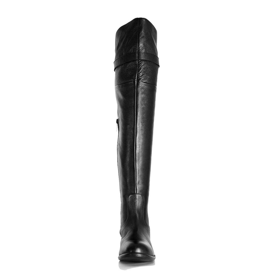 Fernando Berlin Everyday Darlings | Classic Over-The-Knee Boots With Strap Flat Standard Size