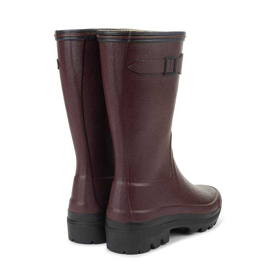 Le Chameau Short Wellies | Women'S Giverny Jersey Lined Bottillon