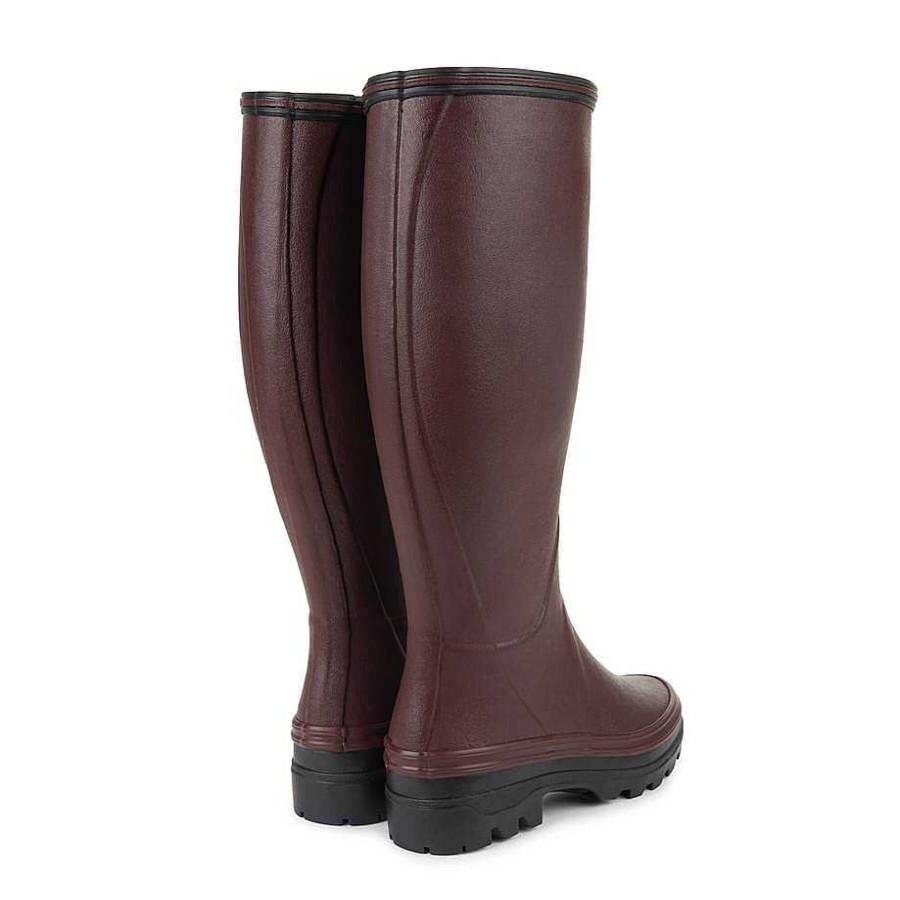 Le Chameau Tall Wellington Boots | Women'S Giverny Jersey Lined Boot