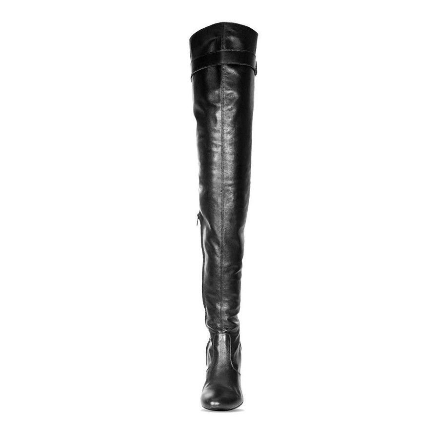 Fernando Berlin Everyday Darlings | Boots Thigh High Block Heel Strap Standard Size