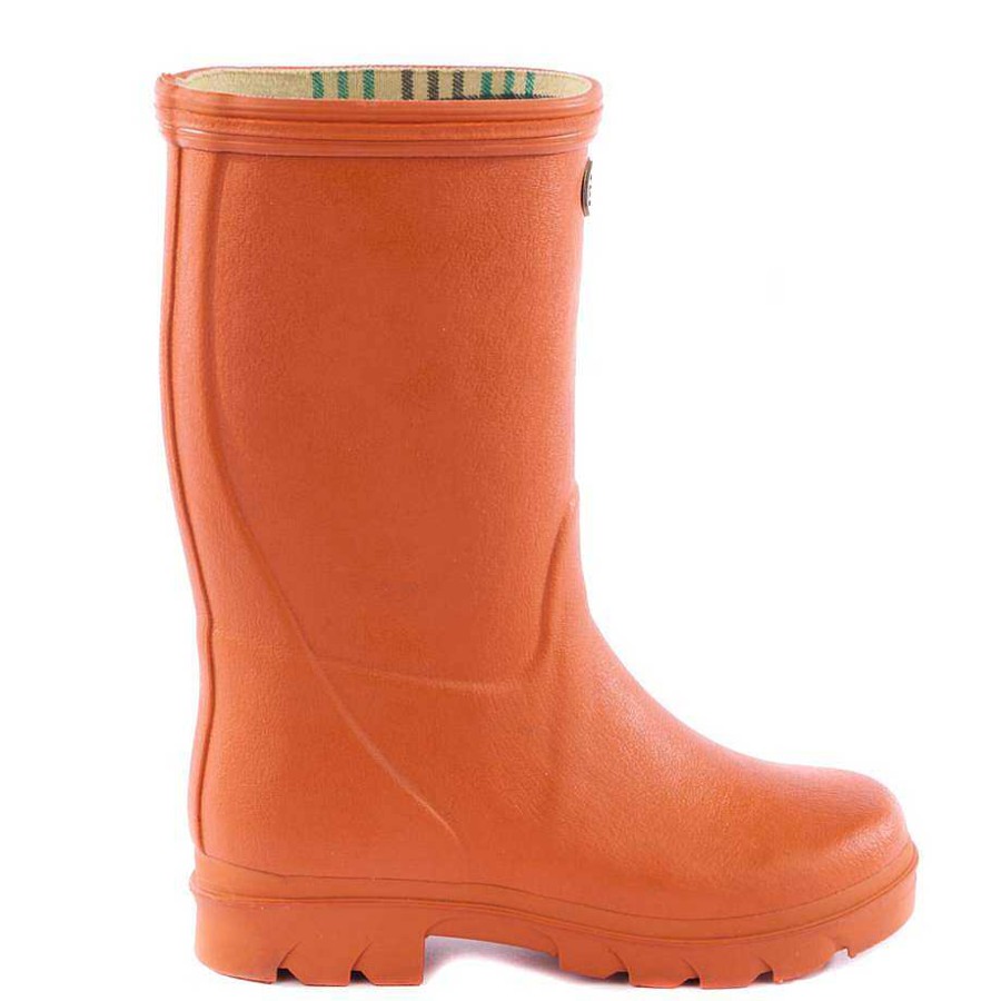 Le Chameau Children'S Boots | Children'S Petite Aventure Jersey Lined Boot Children