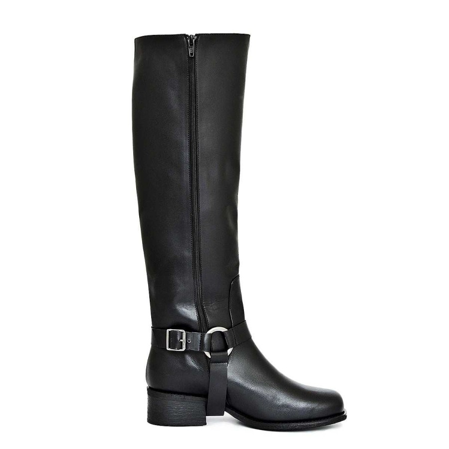 Fernando Berlin Everyday Darlings | Biker Boots Knee High Standard Size