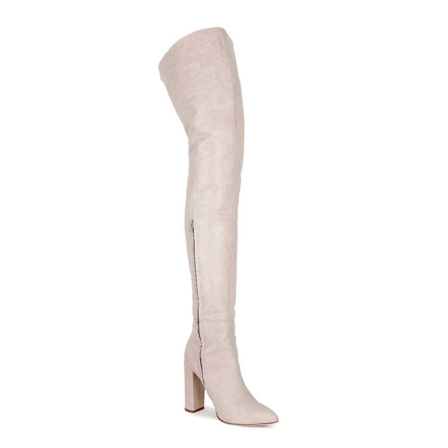 Fernando Berlin Everyday Darlings | Thigh High Boots With Block Heels Standard Size